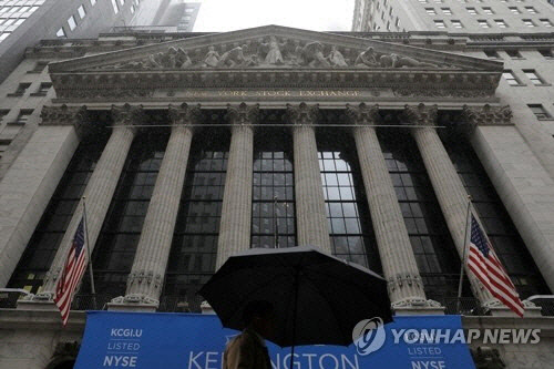 뉴욕증권거래소 전경 모습(연합뉴스)